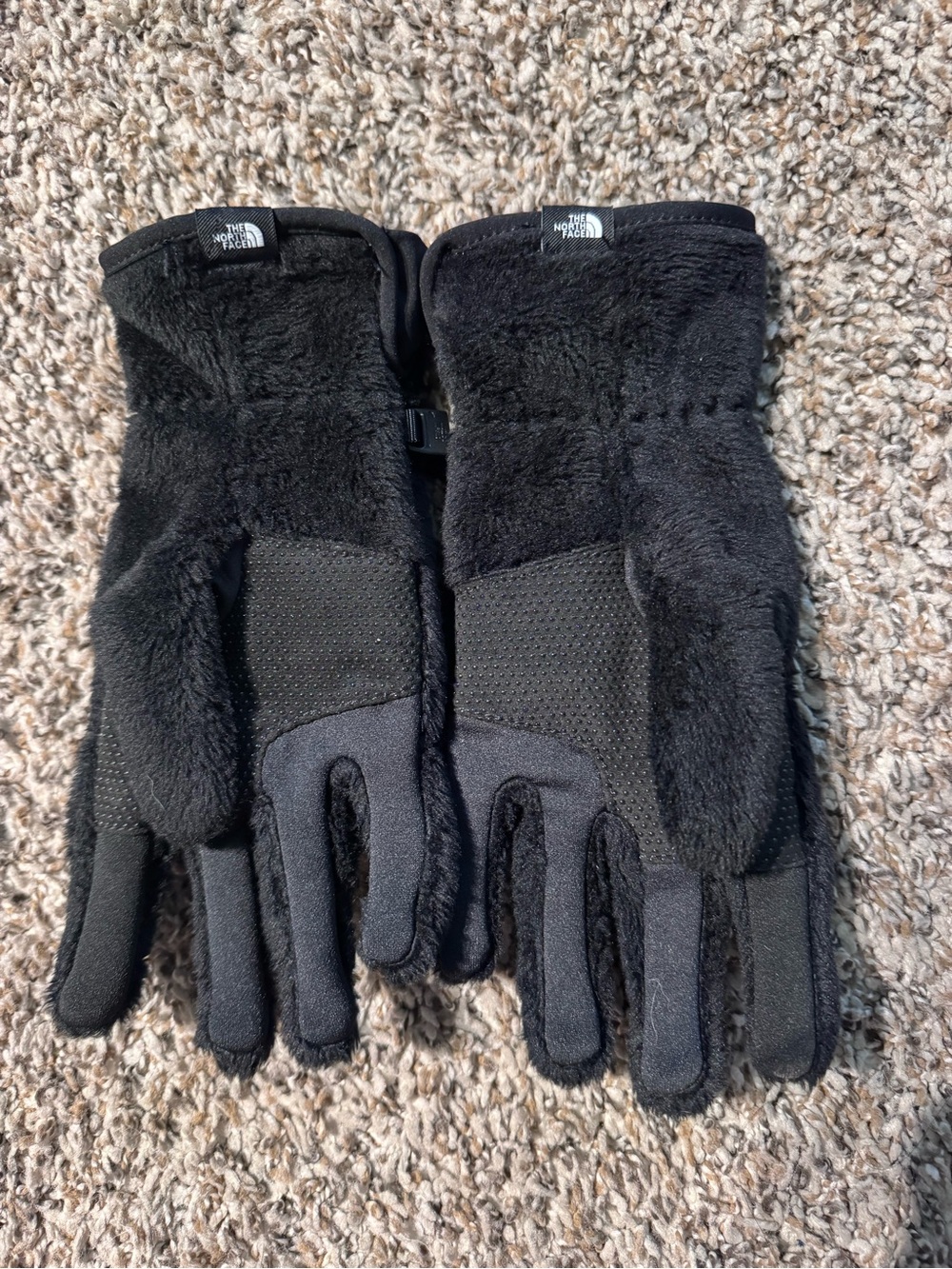 The North Face Black Sherpa Mittens